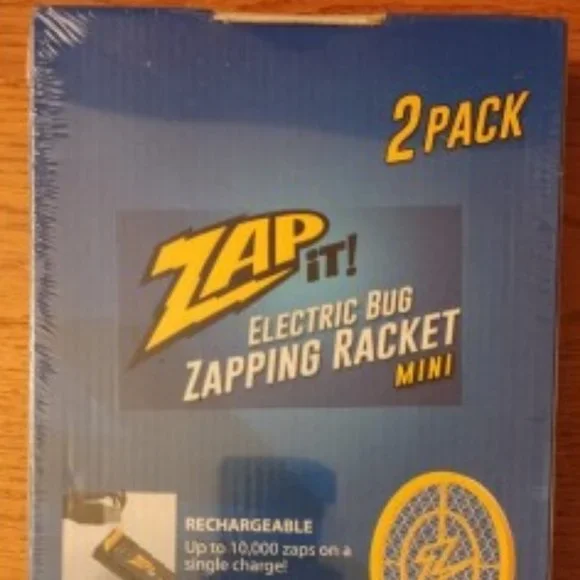 Electronic Bug Zapping Racket - 2 pack - Picture 3 of 4
